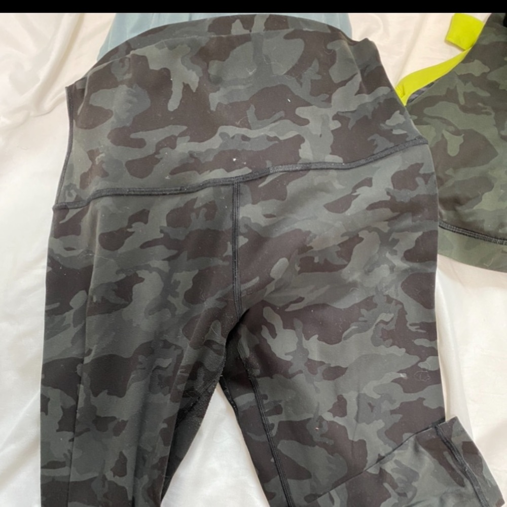 Camo Align Lululemon Leggings